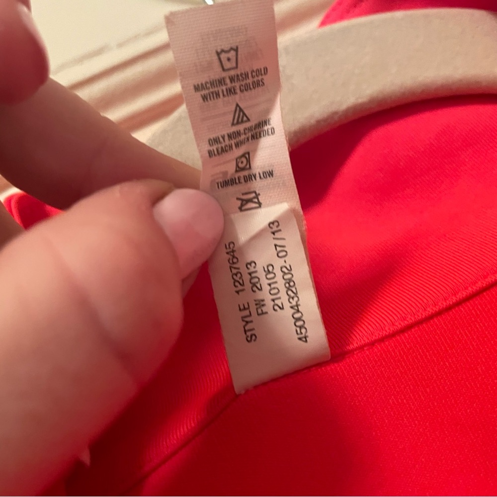 Under Armour Women's UA Meridian Jacket - bright coral orange - size Medium - Picture 8 of 11